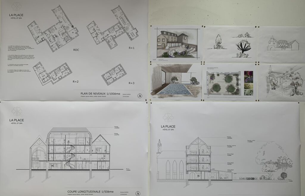 A4 grand projet, Un hotel 4 étoiles. mai 2025. 14