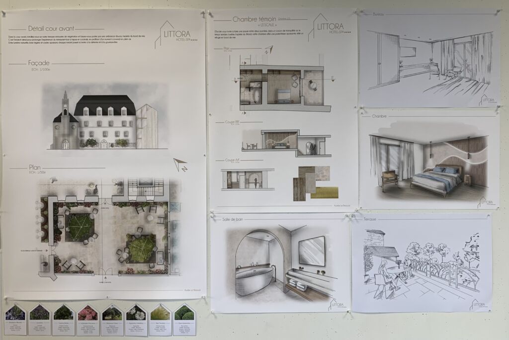 A4 grand projet, Un hotel 4 étoiles. mai 2025. 17