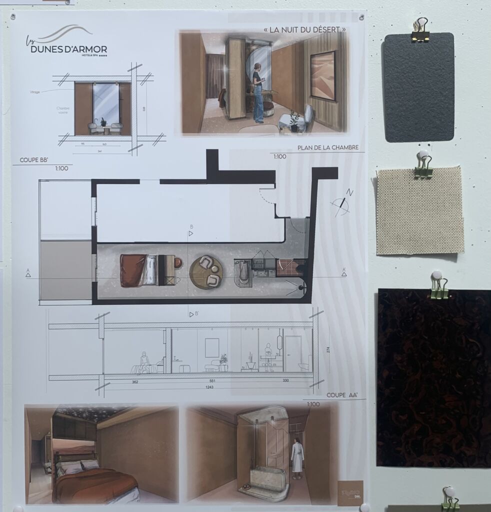 A4 grand projet, Un hotel 4 étoiles. mai 2025. 2