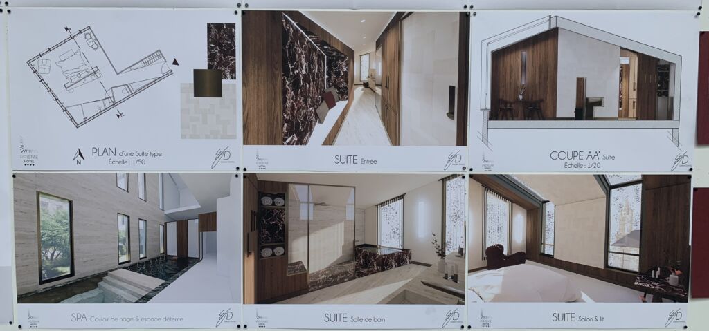 A4 grand projet, Un hotel 4 étoiles. mai 2025. 21