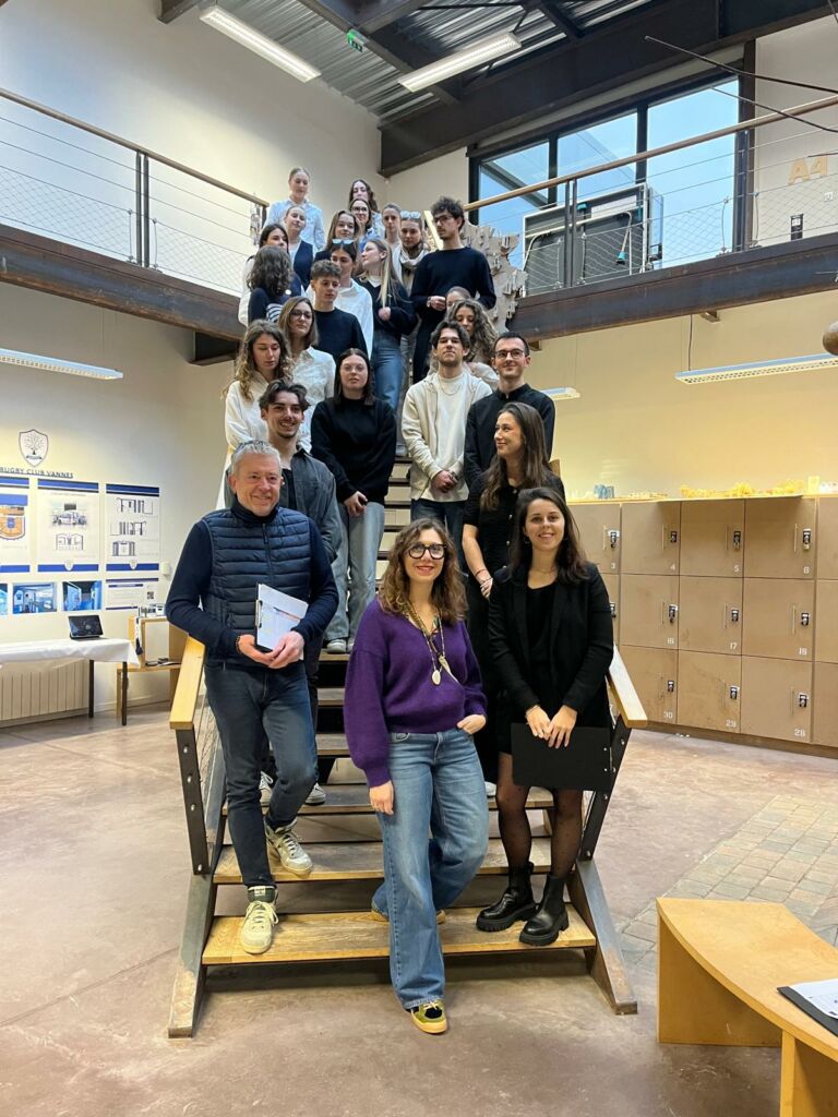 Rendu A3 architecture intérieure. Stand événementiel pour le RCV. 13