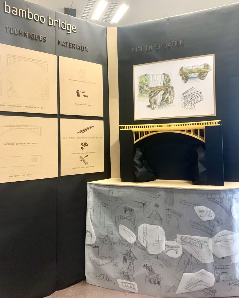 Rendu A3 volume Ponts en pâtes. 1 fev 2024.