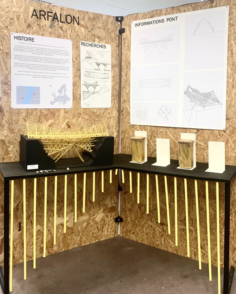 Rendu A3 volume Ponts en pâtes. 2