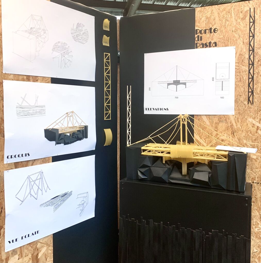 Rendu A3 volume Ponts en pâtes. 4