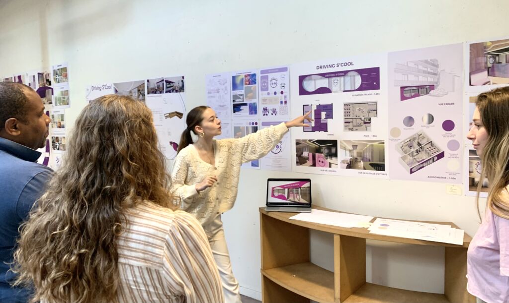 rendu A3, design global, création d'une agence auto-école, mai 2025.2