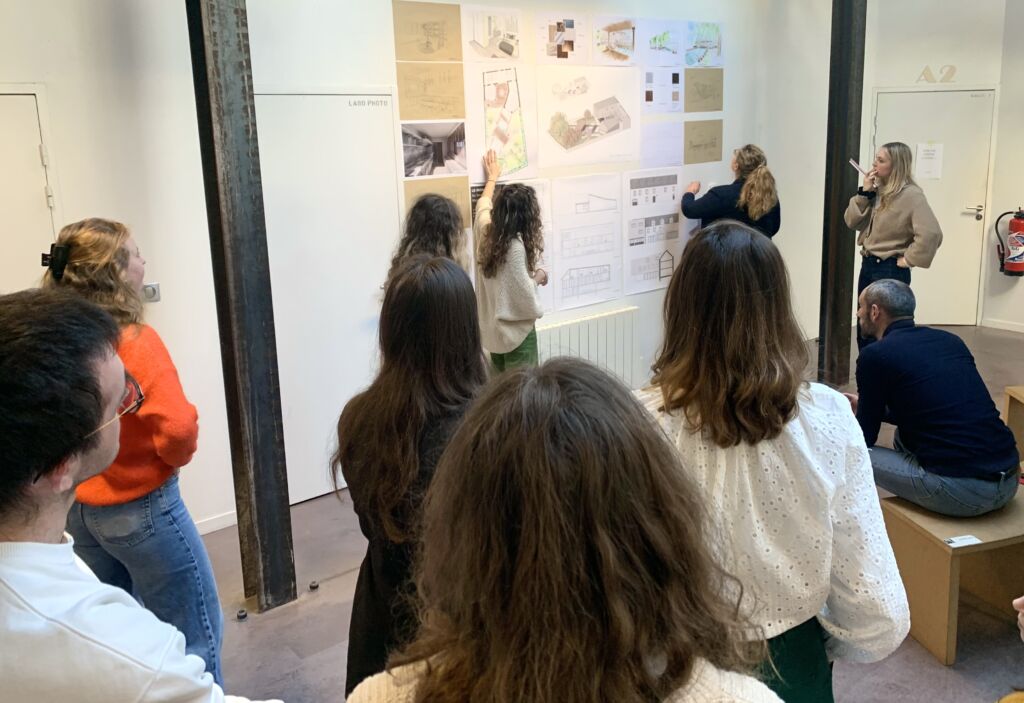 rendu A3, paysage et architecture, le monastère. 2 mars 2025