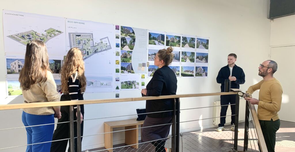 rendu A4, paysage et urbanisme, le loupgarou du plu + permis de construire. mars 2025. 1