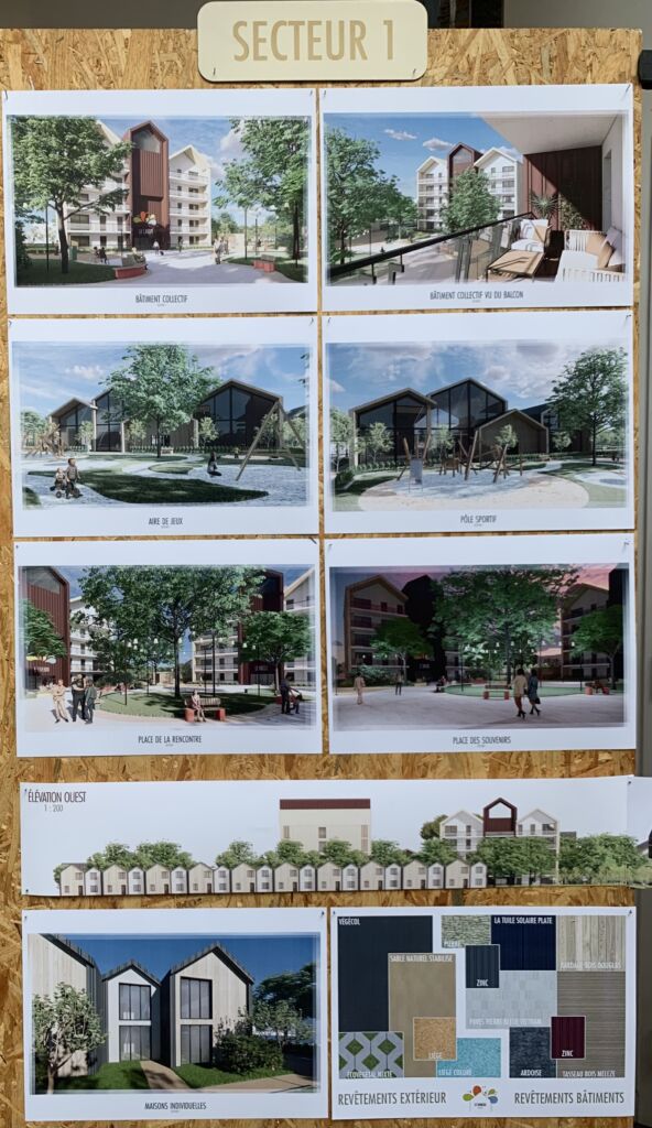 rendu A4, paysage et urbanisme, le loupgarou du plu + permis de construire. mars 2025. 2