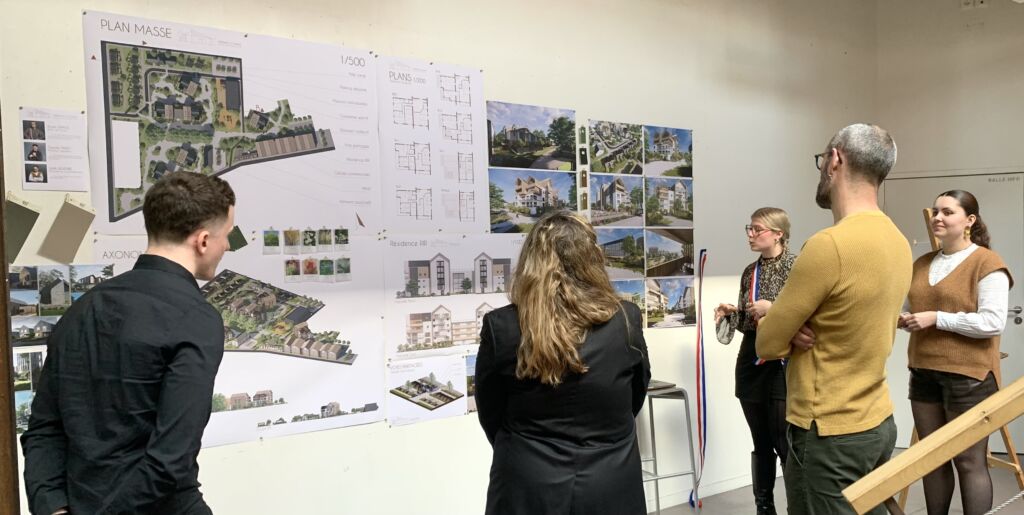 rendu A4, paysage et urbanisme, le loupgarou du plu + permis de construire. mars 2025. 5