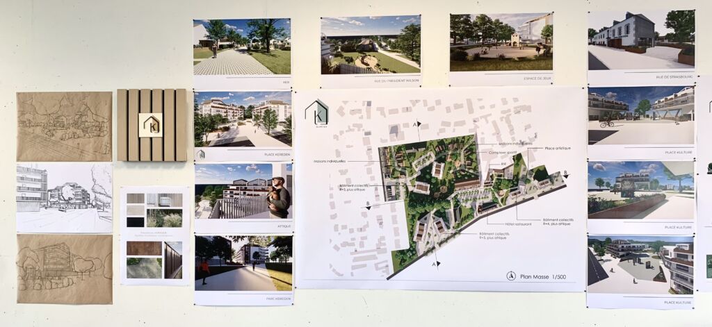 rendu A4, paysage et urbanisme, le loupgarou du plu + permis de construire. mars 2025. 6